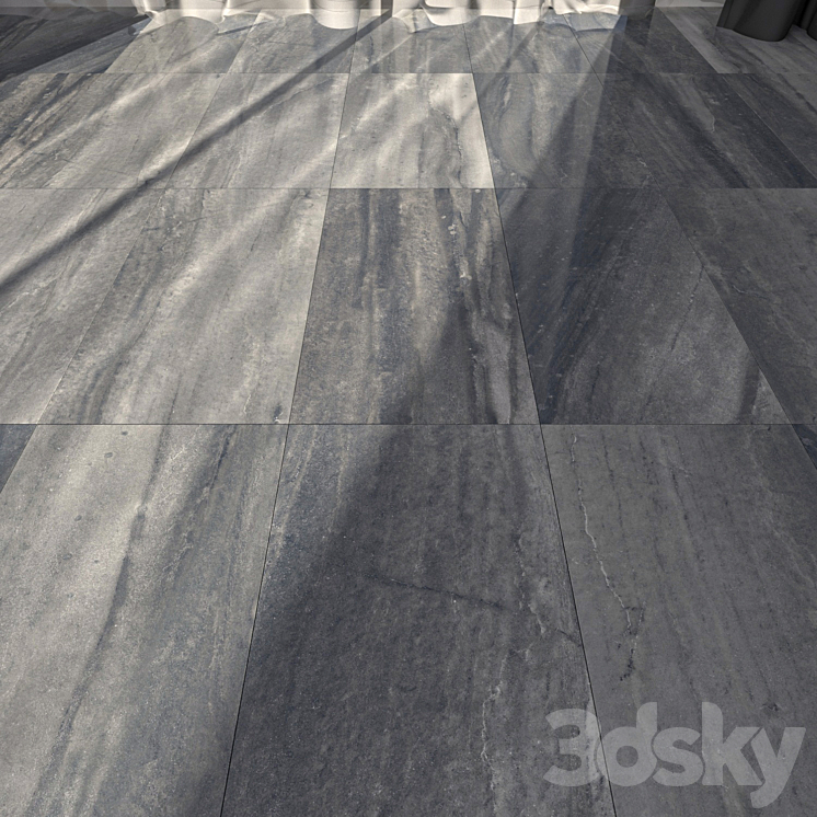 Marble Floor Evolution Carbon Set 2 3DS Max Model - thumbnail 1