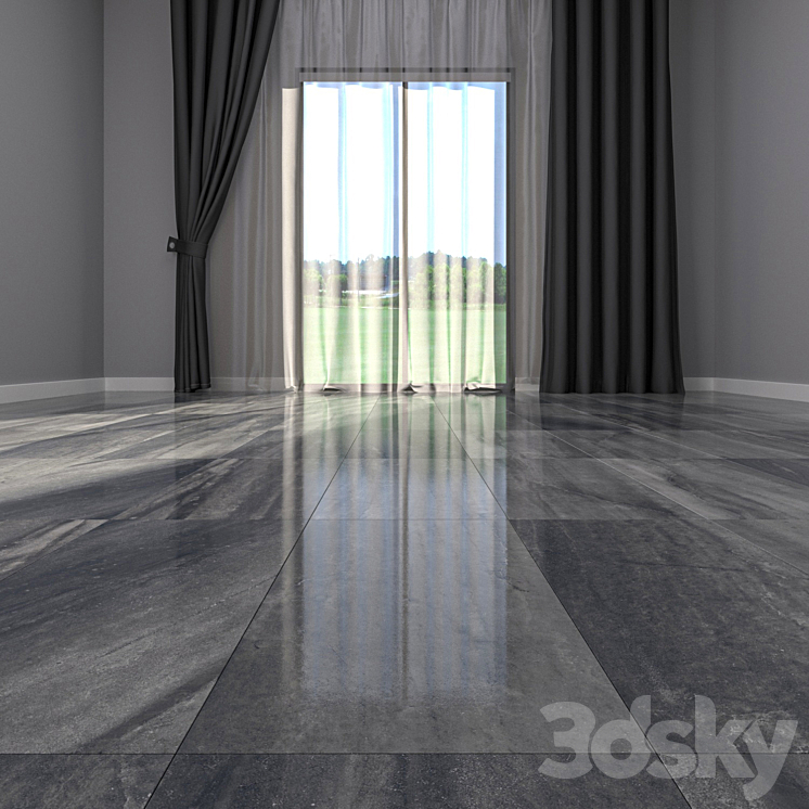 Marble Floor Evolution Carbon Set 2 3DS Max Model - thumbnail 2