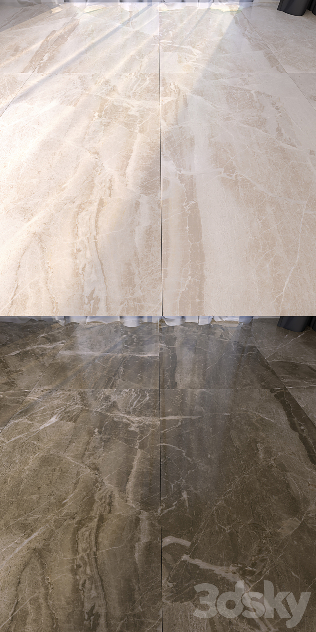 Marble Floor Set 17 – Vray Material 3DS Max Model - thumbnail 2