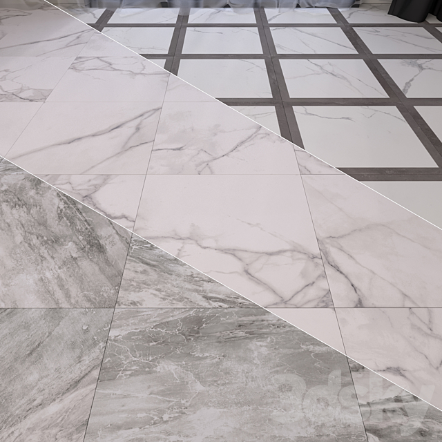 Marble Floor Set 2 3DSMax File - thumbnail 1