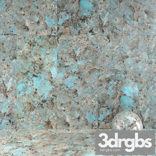 Marble Tiles Amazzonite 3dsmax Download - thumbnail 1