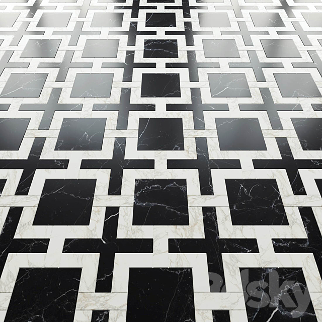 Marble Tiles from Madique Factory 3DS Max Model - thumbnail 4