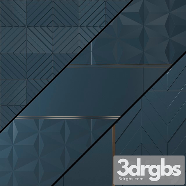 Marca Corona 4D Tile Collection 3dsmax Download - thumbnail 1