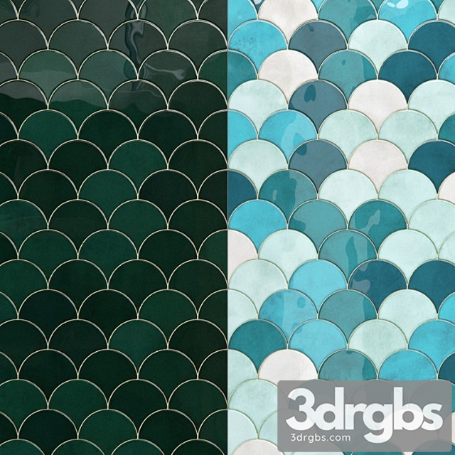 Mk.shades mix (fish tiles) 3dsmax Download - thumbnail 1