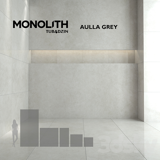 Monolith Aulla Gray 3ds Max - thumbnail 1