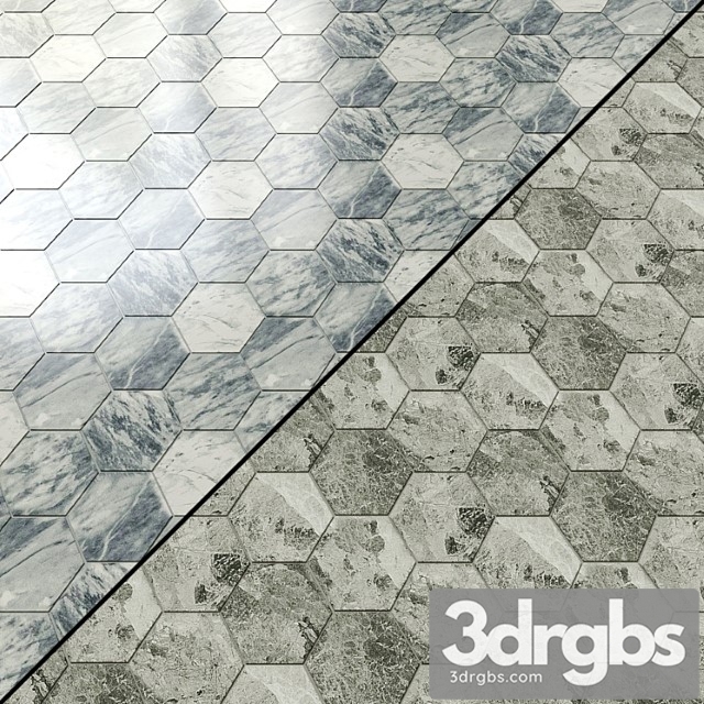 Mosaic Tiles Italon Charm Extra 6 Types 3dsmax Download - thumbnail 1