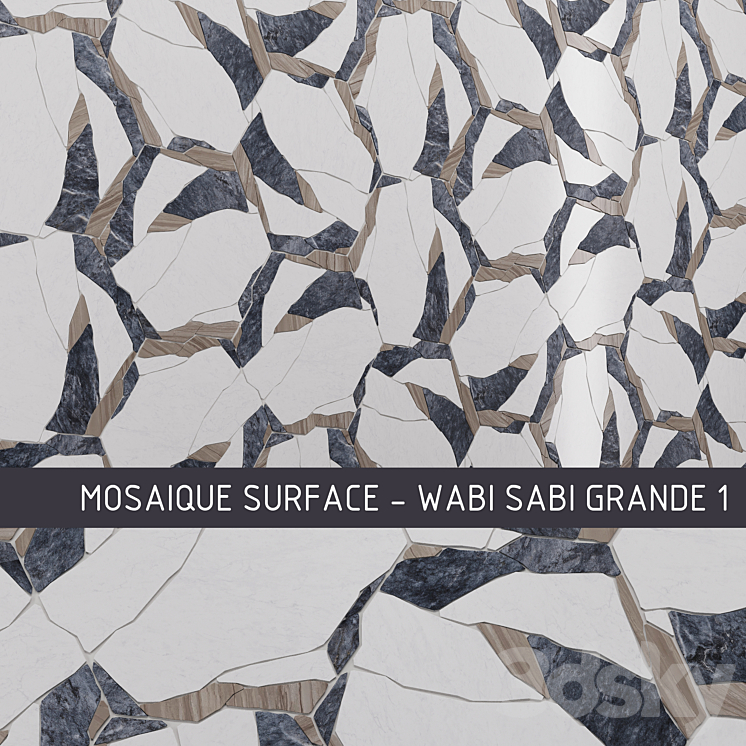 MusaiqueSurface Wabi Sabi Grande 3DS Max Model - thumbnail 1