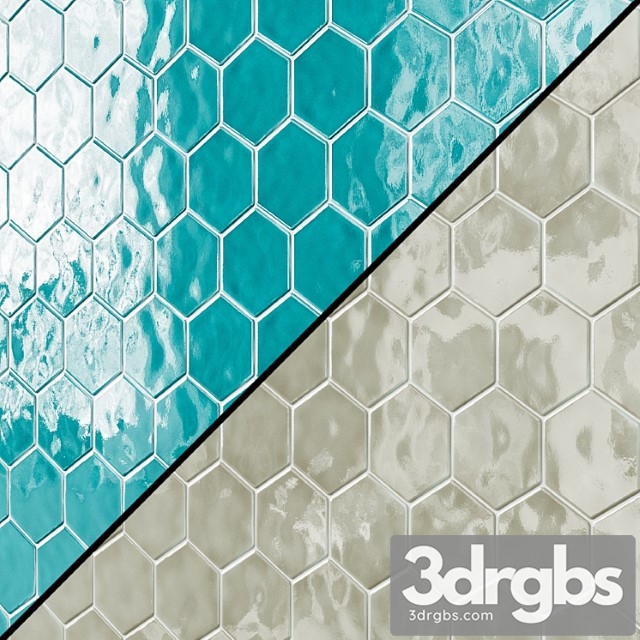 Paint Colors Art Deco Glossy On Mesh Arctic 3dsmax Download - thumbnail 1