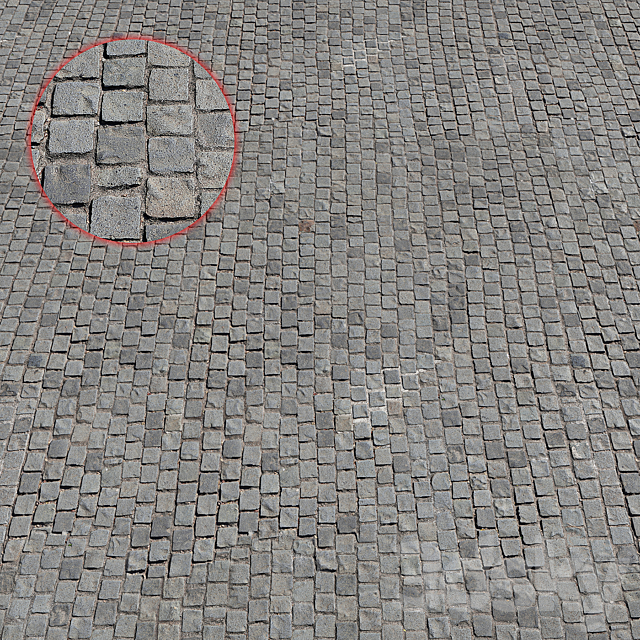 Paving slabs_11 3DS Max Model - thumbnail 2