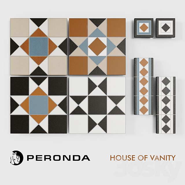 PERONDA House of Vanity 3ds Max - thumbnail 1