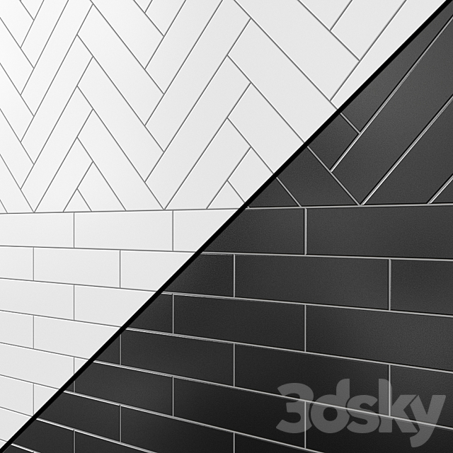 porcelain stoneware EQUIPE Kromatika _ EKIPE Chromatic 3DS Max Model - thumbnail 5