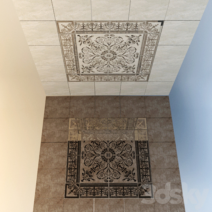 Porcelain tiles Cerdomus – Dynasty Collection 3DS Max - thumbnail 1