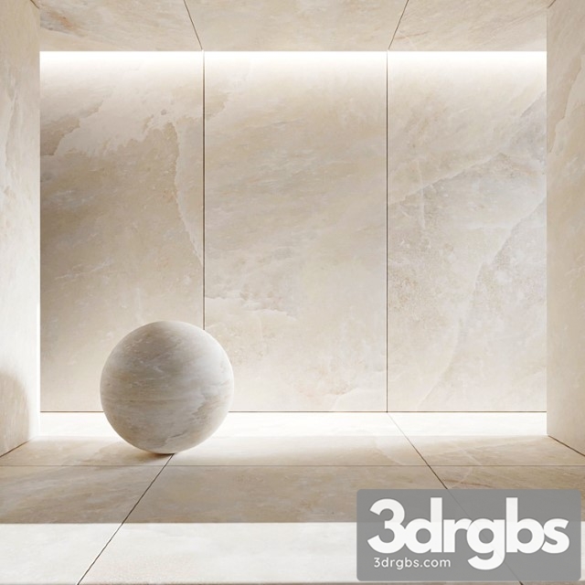 Porcelain Tiles White Gold 1 3dsmax Download - thumbnail 1