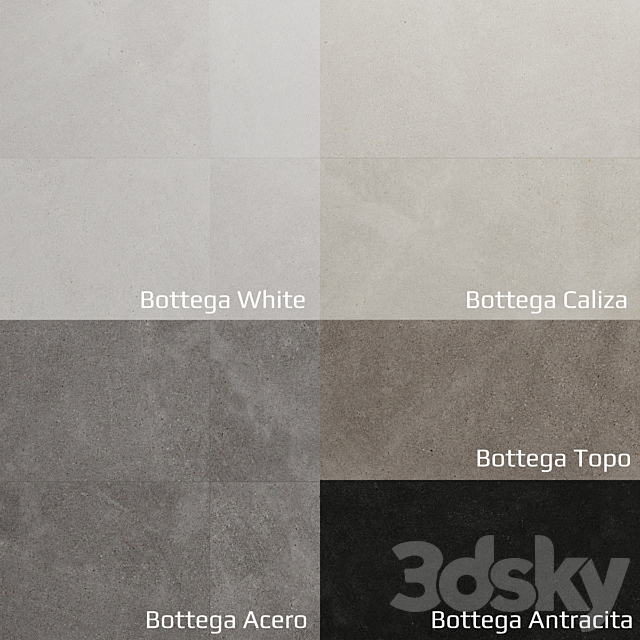 Porcelanosa Bottega Spiga Twin 3DS Max Model - thumbnail 3