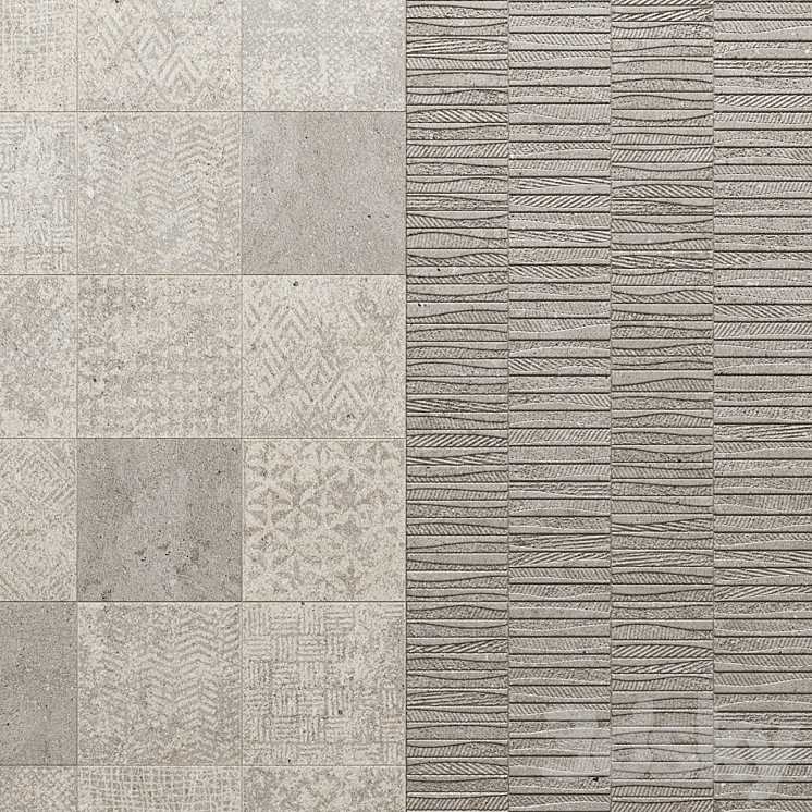 Porcelanosa Mosaico Durango Deco Durango 3DS Max Model - thumbnail 1