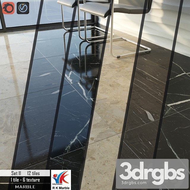 Rk marble set 11 3dsmax Download - thumbnail 1