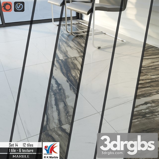 Rk marble set 14 3dsmax Download - thumbnail 1