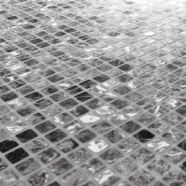 STONE MOSAIC 3ds Max - thumbnail 2