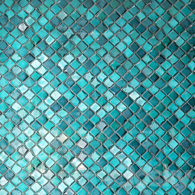 Teal Tile PBR Material-13 3DS Max Model - thumbnail 4