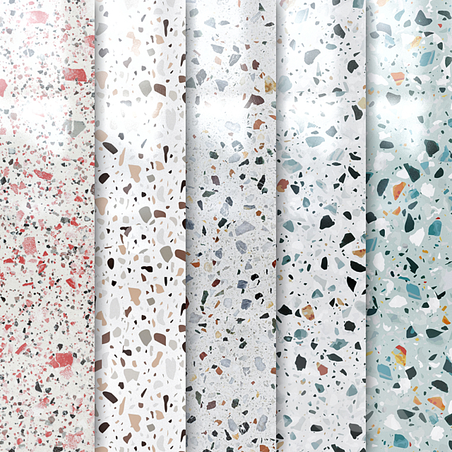 Terrazzo marble 1 3DSMax File - thumbnail 1