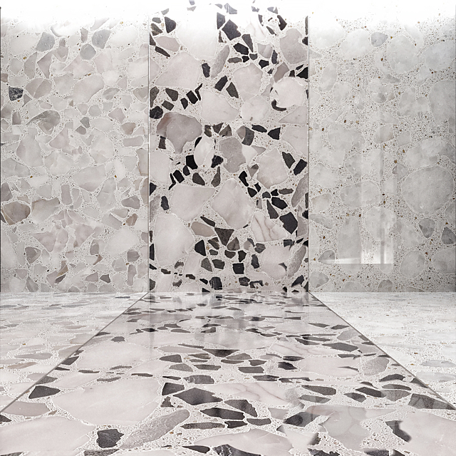 Terrazzo marble 12 3DS Max Model - thumbnail 2