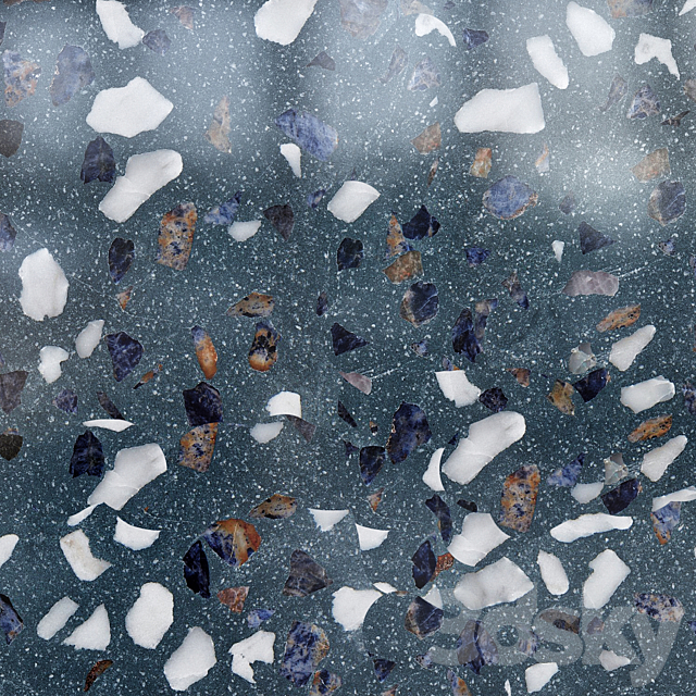 Terrazzo marble 3 3DSMax File - thumbnail 3