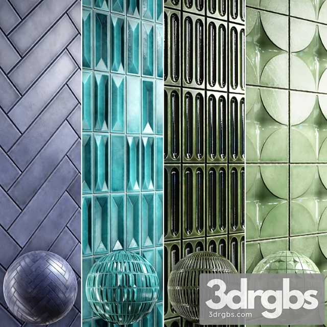 Tile 4k materials a3 – 4 materials - thumbnail 1