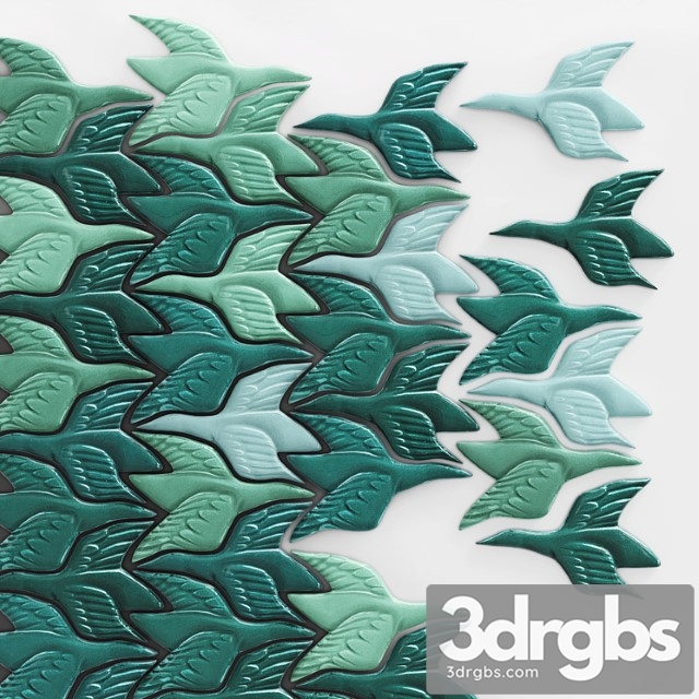 Tile Bird Pentaceramica 3dsmax Download - thumbnail 1