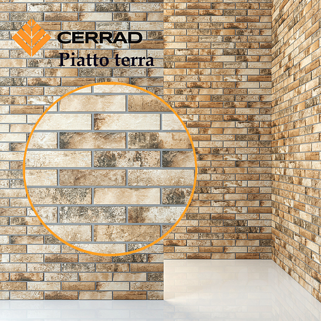 Tile Cerrad Piatto terra 3ds Max - thumbnail 1