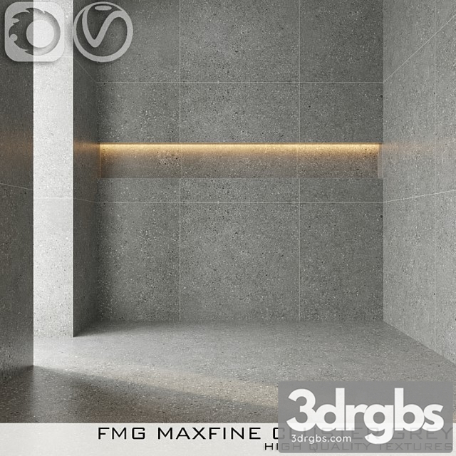 Tile fmg cluster gray 3dsmax Download - thumbnail 1