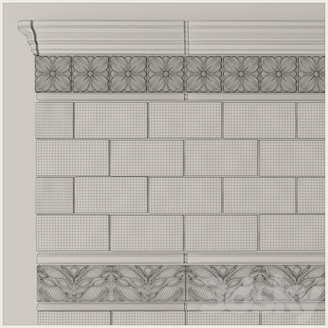 Tile Grazia Melange 3DSMax File - thumbnail 2