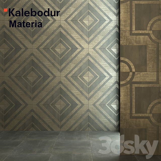 Tile Kale Materia 3DSMax File - thumbnail 1