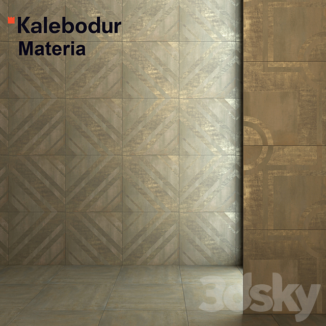 Tile Kale Materia 3DSMax File - thumbnail 2