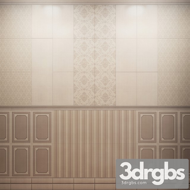 Tile kerama marazzi darlington 3dsmax Download - thumbnail 1