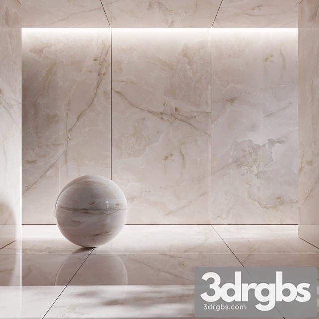 Tile Keramogranit White Onyx 3dsmax Download - thumbnail 1