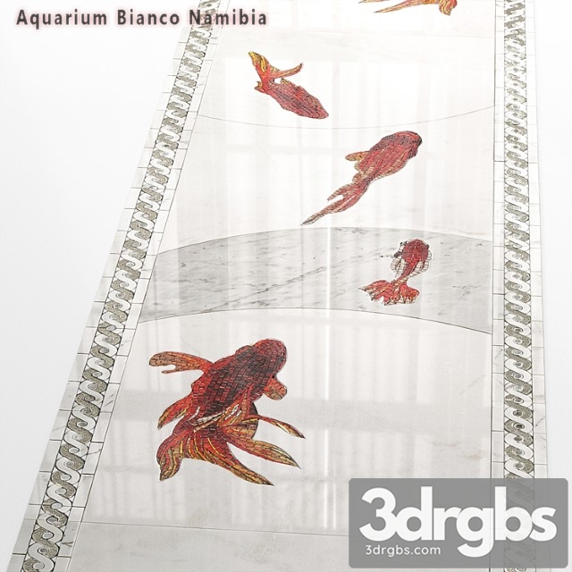 Tile sicis sicistone aquarium bianco namibia 3dsmax Download - thumbnail 1