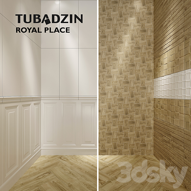 Tile Tubadzin Royal Place 3DSMax File - thumbnail 1