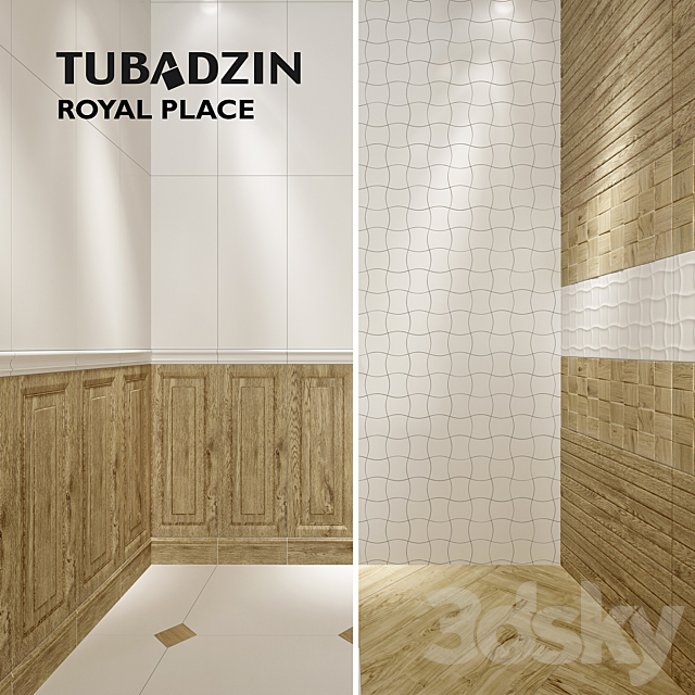 Tile Tubadzin Royal Place 3DSMax File - thumbnail 2