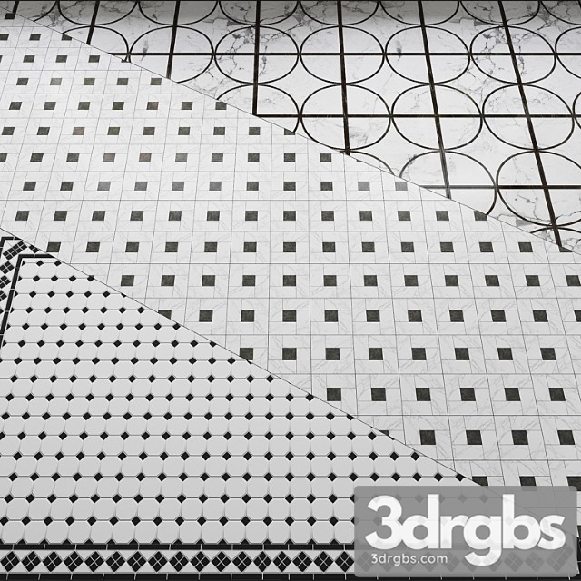 Tiles. set 1 3dsmax Download - thumbnail 1