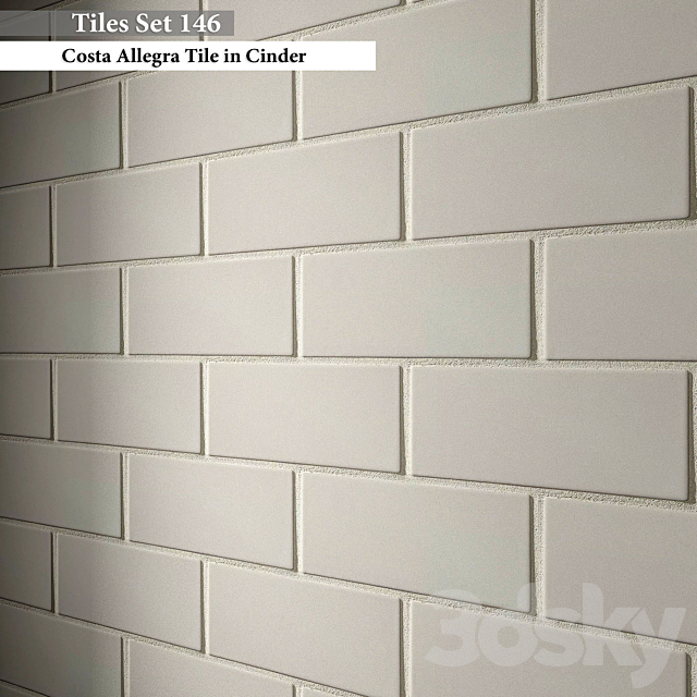 Tiles set 146 3DSMax File - thumbnail 3