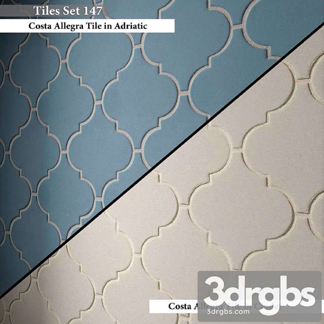 Tiles Set 147 3dsmax Download - thumbnail 1