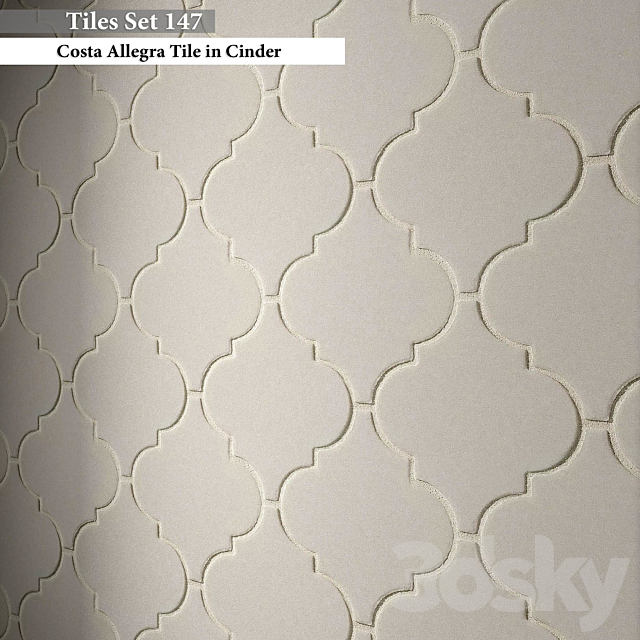 Tiles set 147 3DSMax File - thumbnail 3