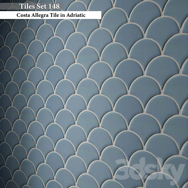 Tiles set 148 3DSMax File - thumbnail 2