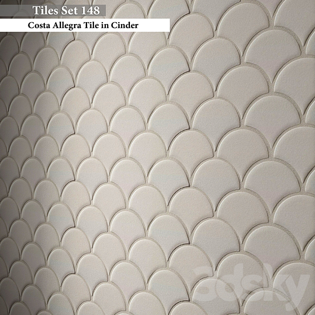 Tiles set 148 3DSMax File - thumbnail 3