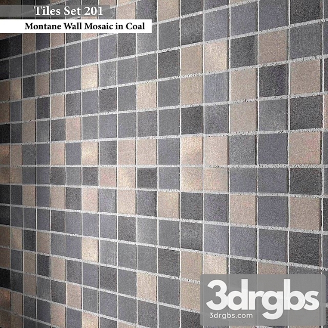 Tiles set 201 3dsmax Download - thumbnail 1