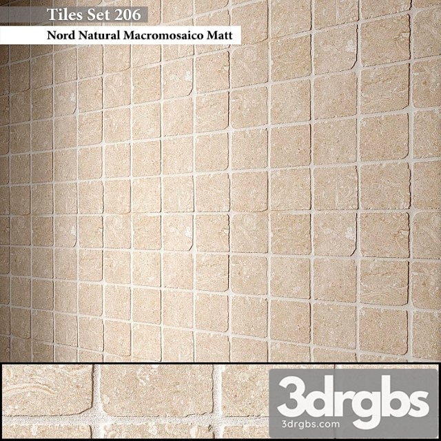 Tiles set 206 3dsmax Download - thumbnail 1