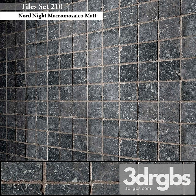 Tiles set 210 3dsmax Download - thumbnail 1