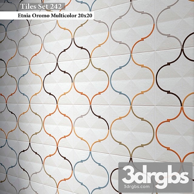 Tiles set 242 3dsmax Download - thumbnail 1