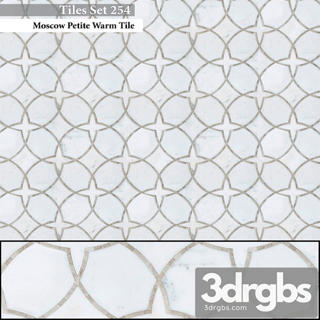 Tiles Set 254 3dsmax Download - thumbnail 1