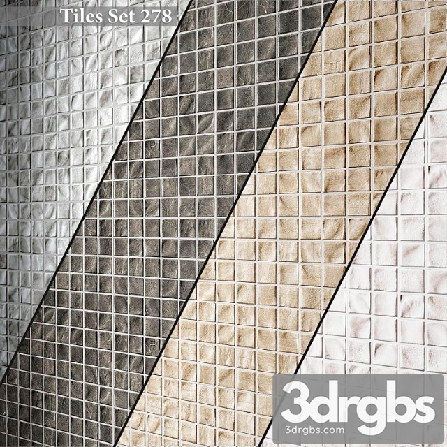 Tiles Set 278 3dsmax Download - thumbnail 1